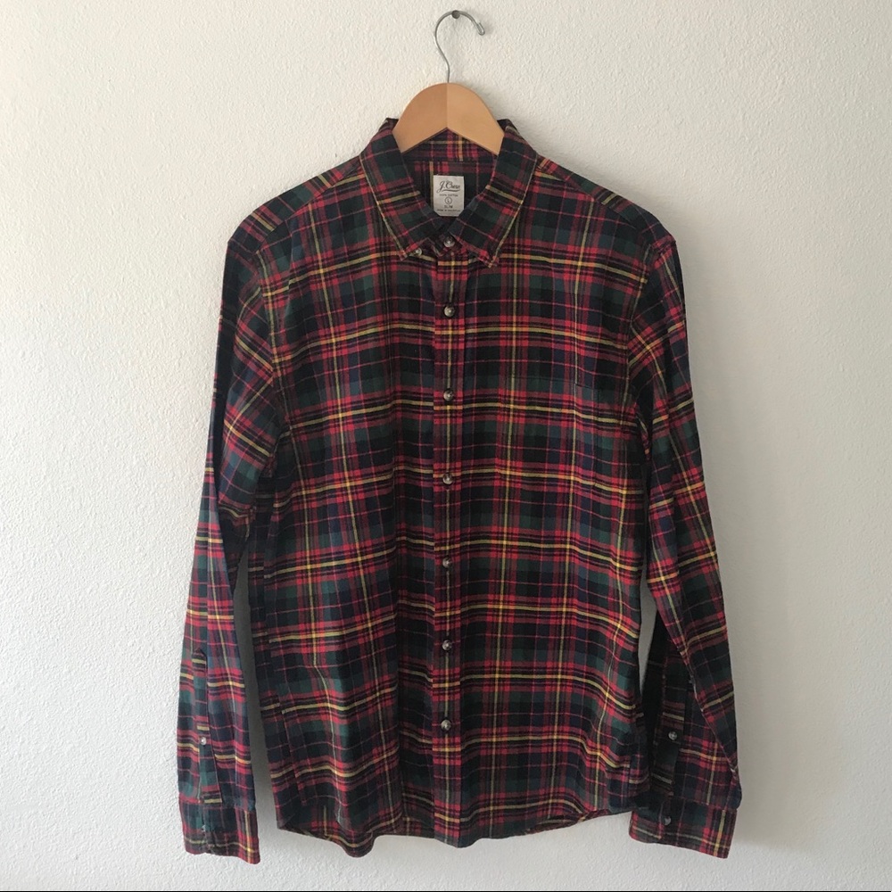J.Crew Men’s flannel button up